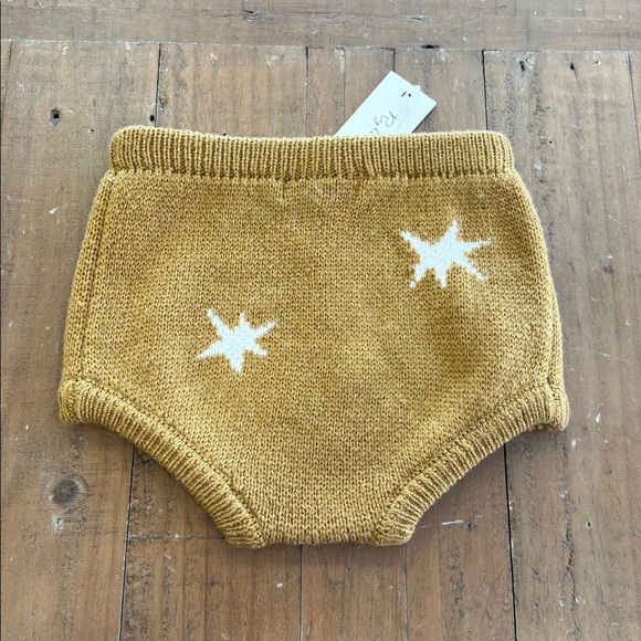 Rylee + Cru knit Star Goldenrod bloomer shorties kids 12-18 months - Picture 5 of 5